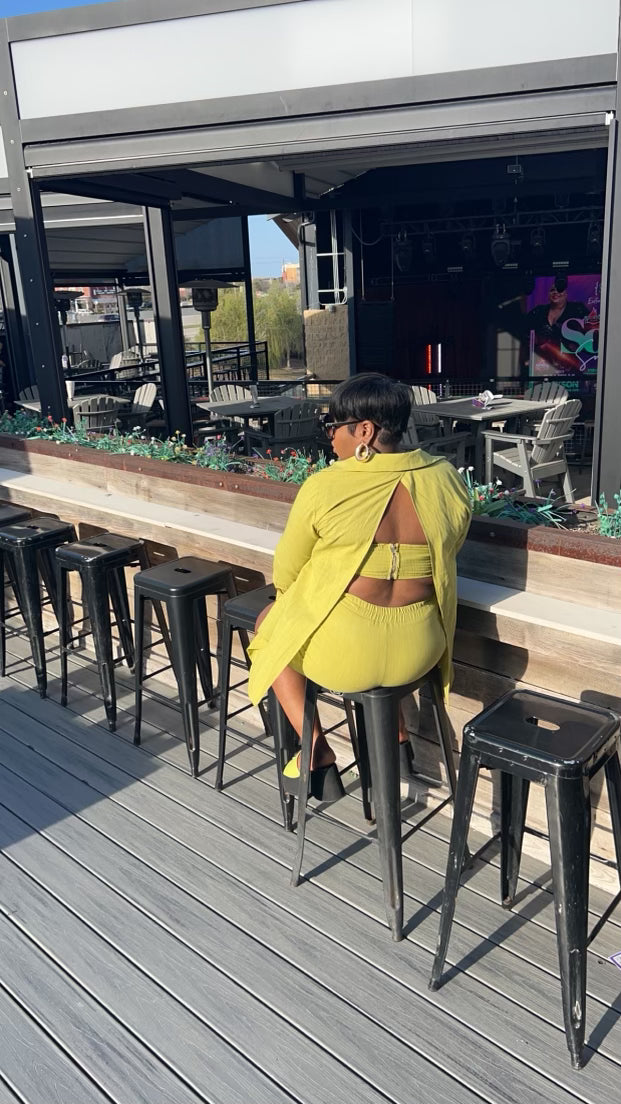 The “Not Your Average” Linen Short Set