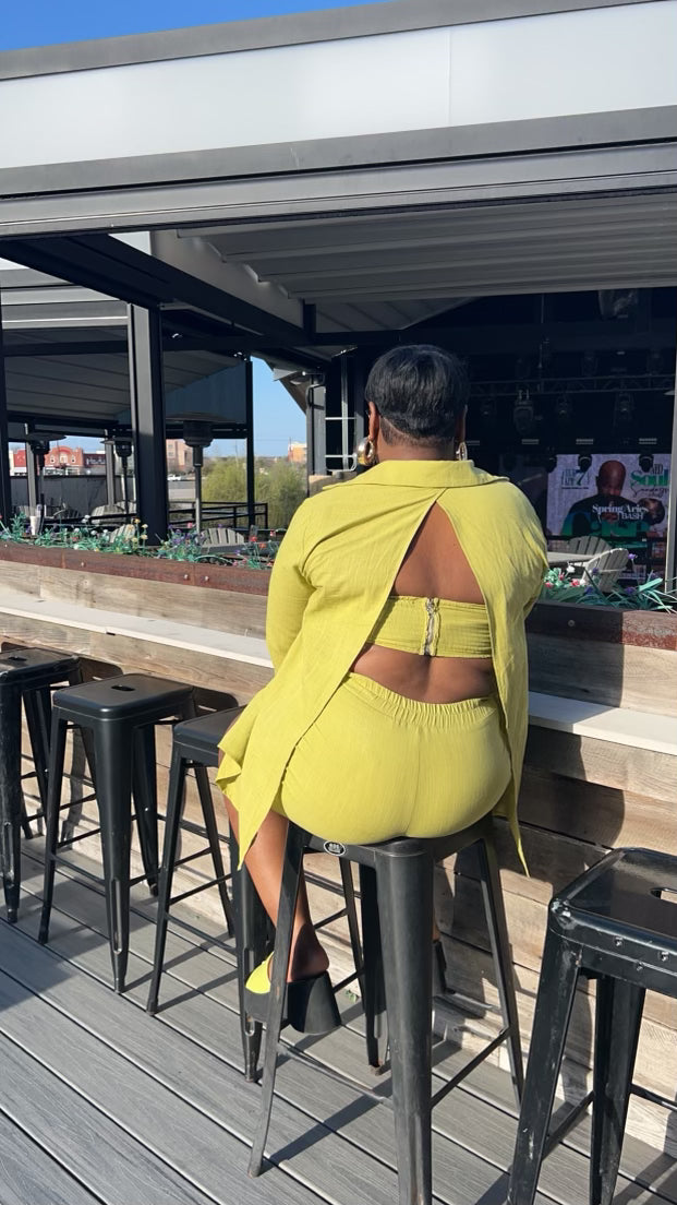 The “Not Your Average” Linen Short Set